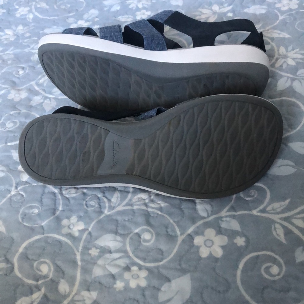 Clarks
Women's Blue Cloudsteppers S Arla Shaylie Platform Sandal Shoes - Picture 7 of 7